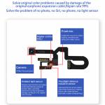 i2c iphone-8-se-series-earpiece-detection-flex-cable-for-i2c-i6s-programmer-6