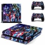 Decal Vinyl Skin Protection Sticker for Playstation 4 console & Controller