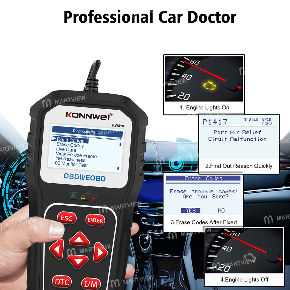 konnwei kw818-universal-automotive-engine-fault-scanner-supports-obd2-eobd-standards-of-12v-14