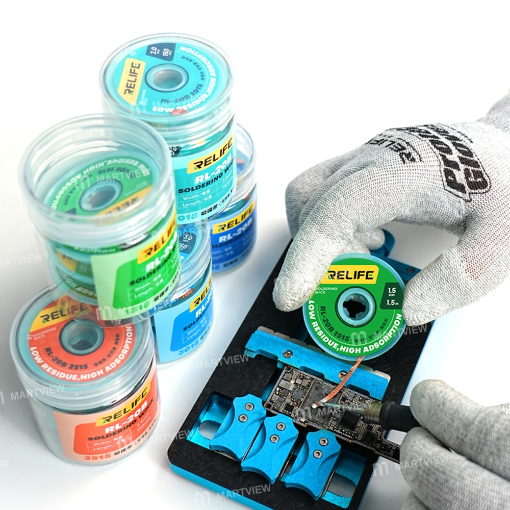 relife rl-20b-15m-low-residue-fast-cleaning-strong-desoldering-wire-14