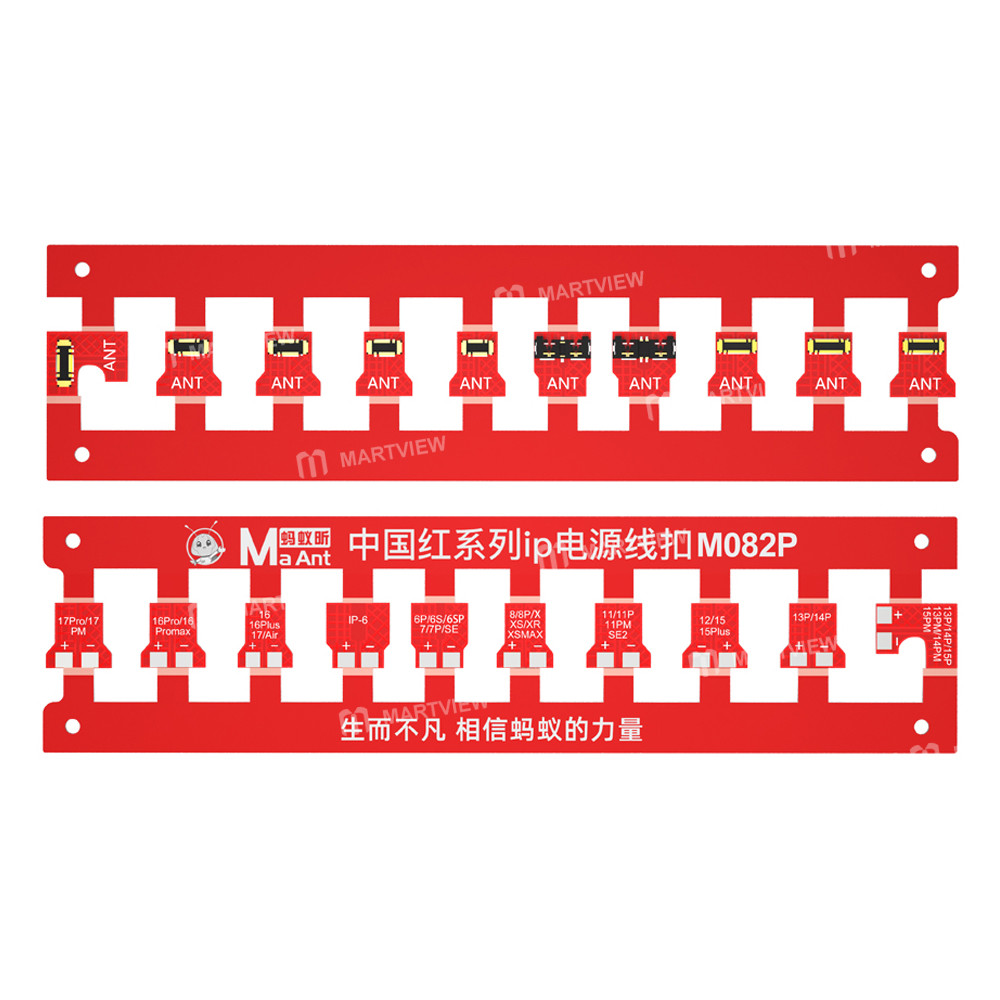 maant m082-motherboard-pcb-hard-buckle-battery-power-socket-for-iphone-6-to-17pro-max-5