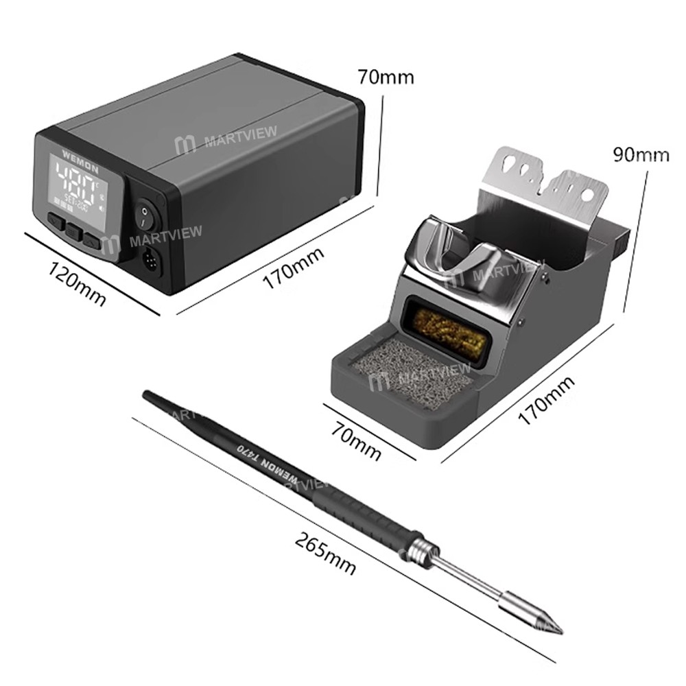 wemon t470-400w-intelligent-high-frequency-soldering-station-support-t470-t245-t210-handle-12