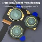 lanrui s3-6mm-12mm-phone-camera-all-round-green-dust-proof-protective-sticker-3