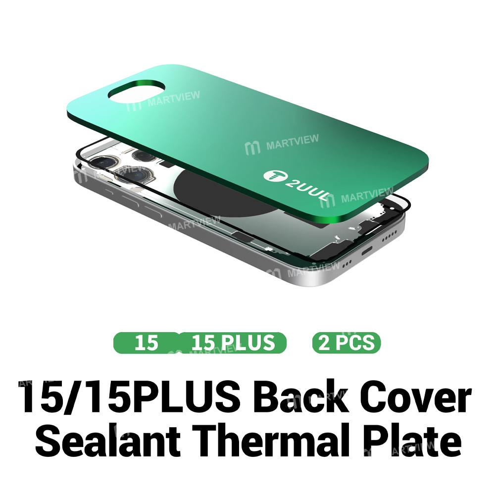 2uul da67-back-cover-sealant-thermal-press-plate-for-iphone-15-15-plus--2pcs-2