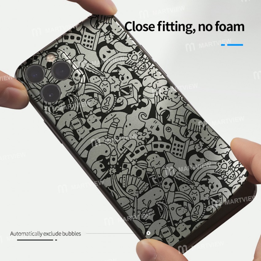 Sunshine SS-057D Mobile Phone Back Cover Protection Color Film for SS-890C Cutting Machine - 50Pcs