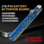 jtx p15-disassembly-free-battery-charging-activation-board-with-pd-charging-for-iphone-6-to-15pro-ma