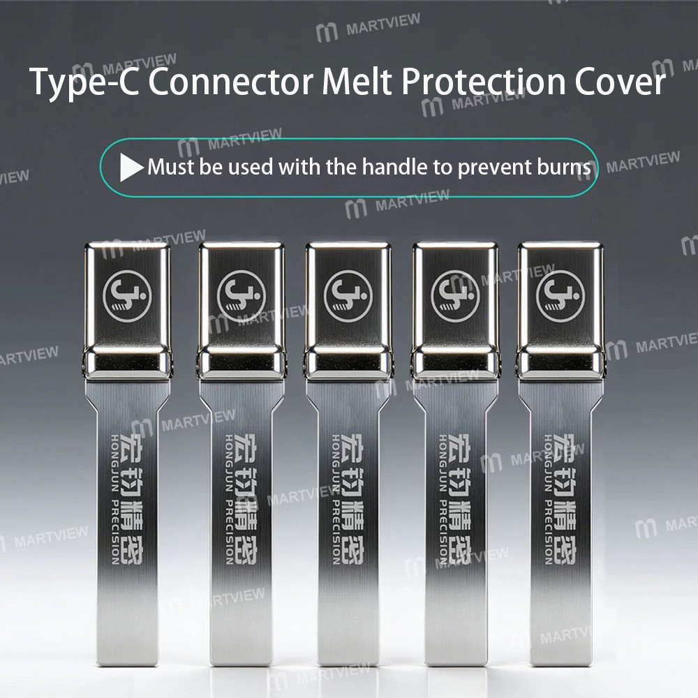 type c-mobile-phone-tail-plug-anti-melting-stainless-steel-protective-cover-2