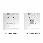 Amaoe A7 A8 A9 A10 A11 A12 A13 CPU Reballing Stencil Net Platform Positioning Plate Magnetic Holder