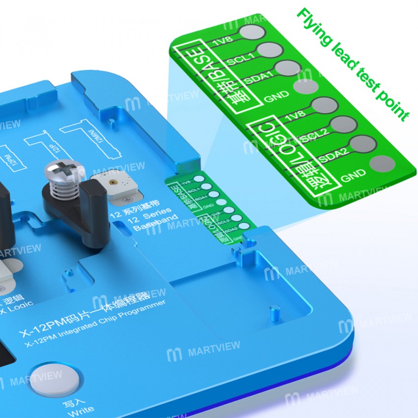 JC EEPROM Chip Test Stand Baseband Disassembly-free Read-write Programmer for iPhone X - 12 Pro Max