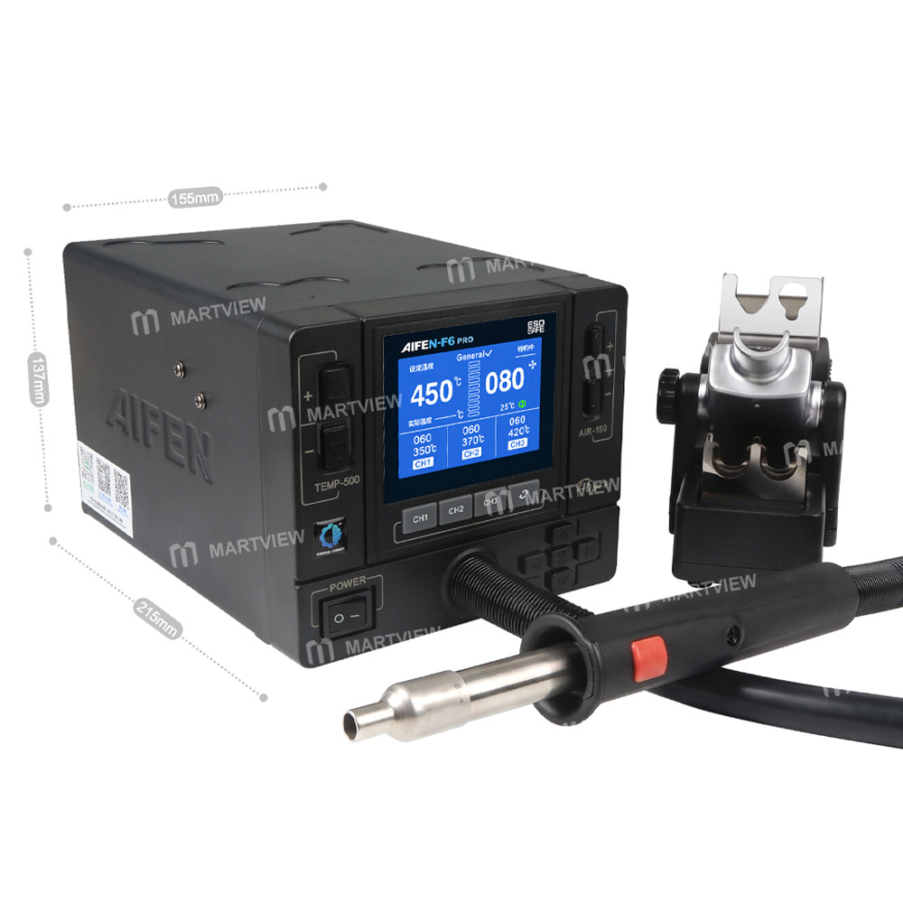 aifen f6pro-1000w-industrial-grade-temperature-controlled-hot-air-gun-desoldering-rework-station-15