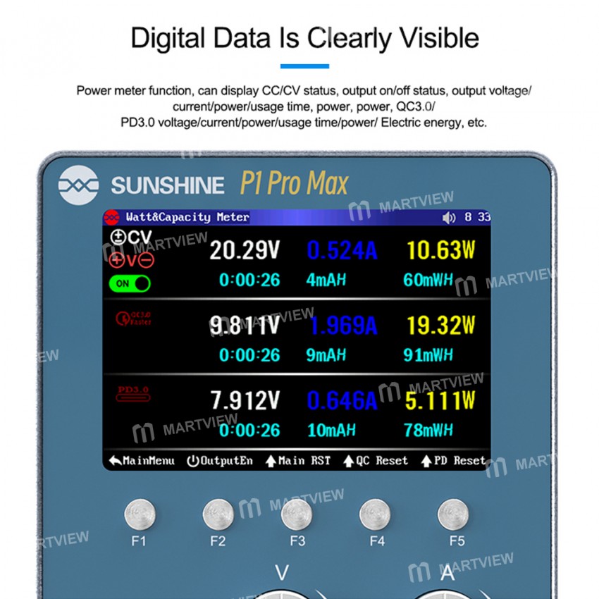 sunshine p1-pro-max-intelligent-regulated-power-supply-with-waveform-display-battery-spot-welding-13