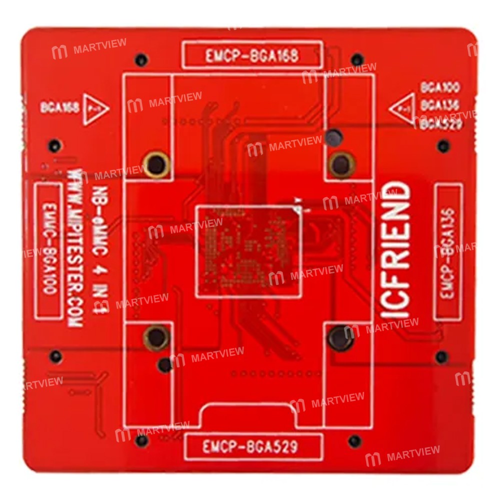 icfriend bga-emmc-4-in-1-base-board-support-moorc-easy-jtag-medusa-f64-emmc-socket-1
