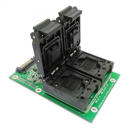 SM2256K Main Control Board BGA152 Flip-top Type SSD Test Burn-in Stand for Test SSD Chips Open Card