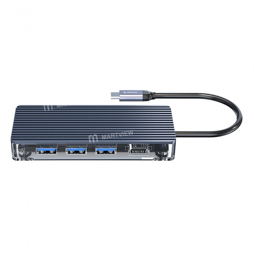orico wb-series-type-c-to-multiple-interfaces-transparent-hub-3