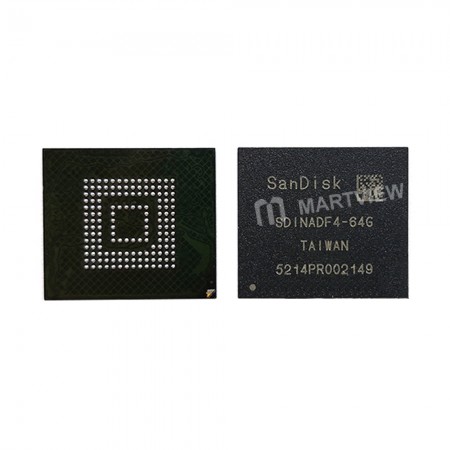 SanDisk SDINADF4-64G EMMC IC Flash IC Memory - USED
