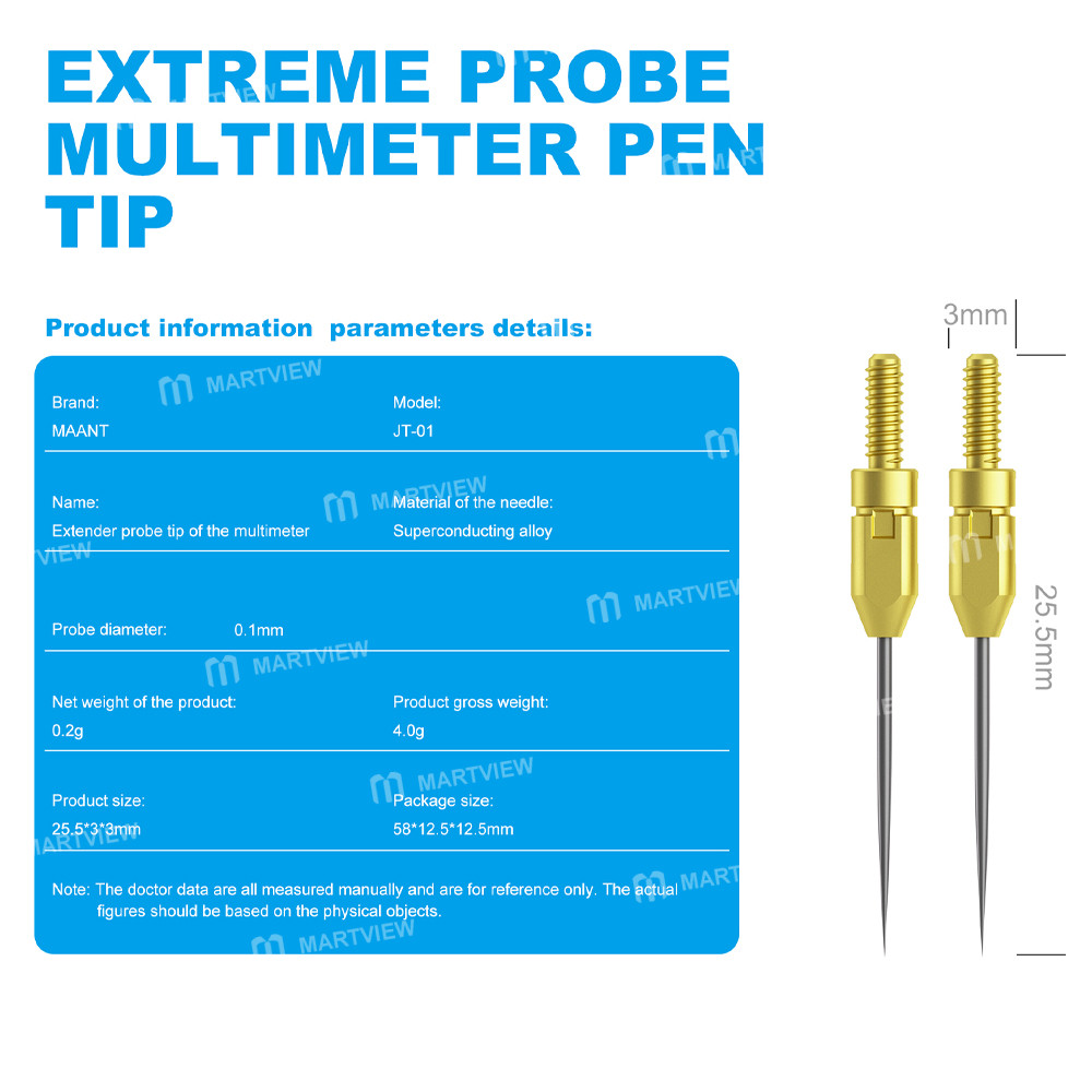maant jt-01-low-resistance-extra-hard-ultra-sharp-high-tech-universal-metertest-pen-tips-7