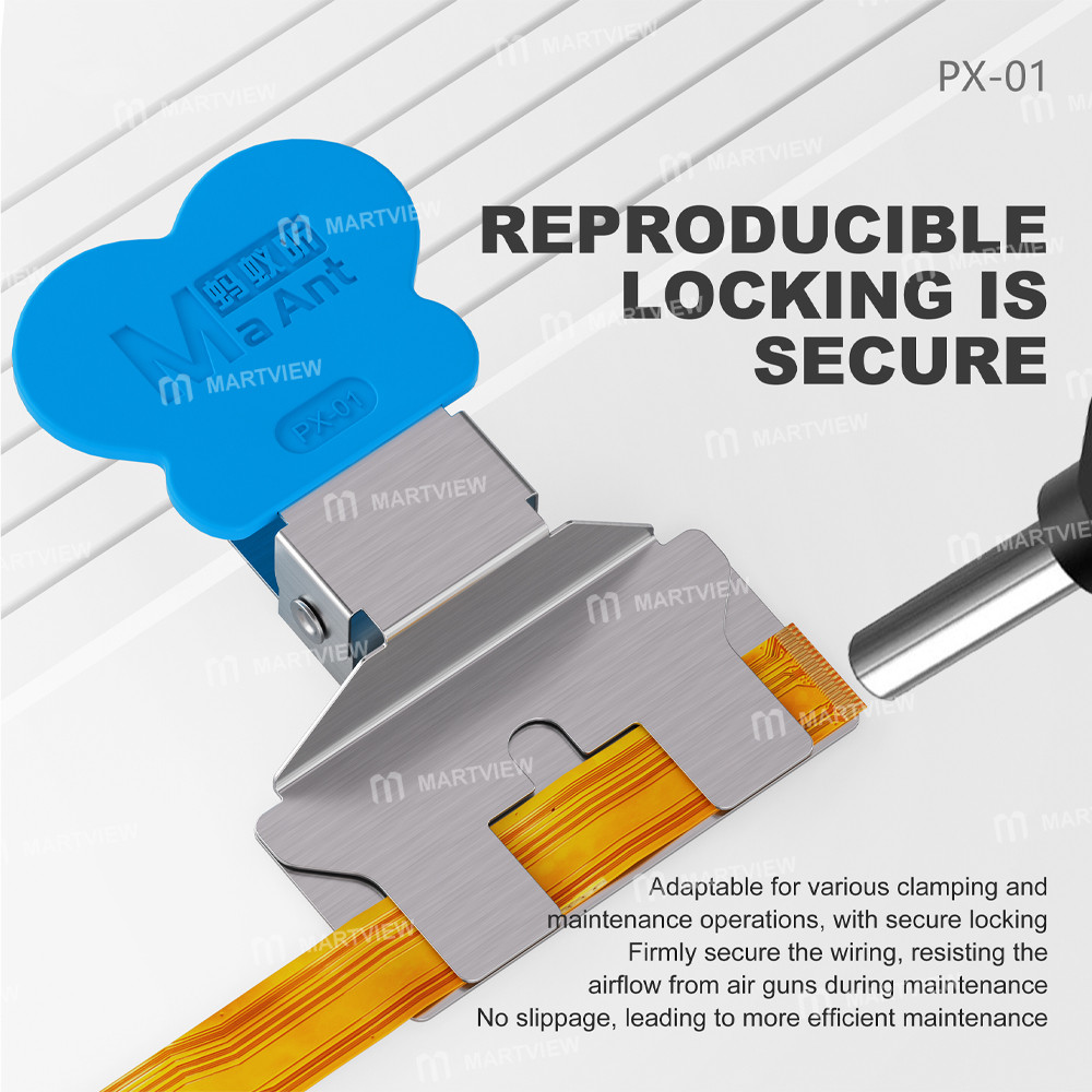 maant px-01-universal-wiring-cable-fixing-clamp-for-auxiliary-soldering-various-fpc-pcb-boards-7