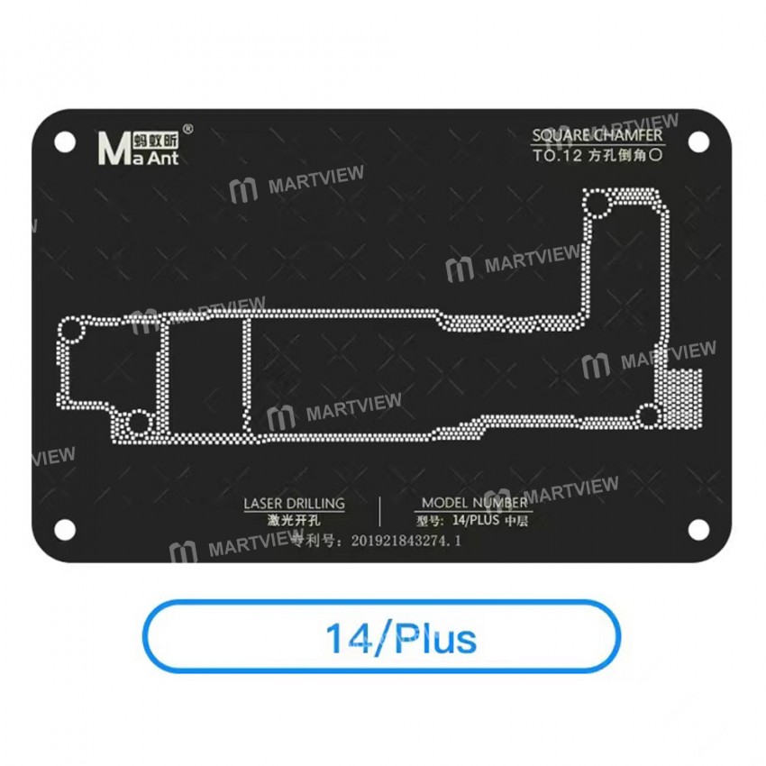 maant 012mm-motherboard-middle-layer-bga-reballing-stencil-platform-set-for-iphone-14-series-2