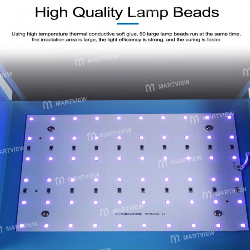 Sunshine S-918B UV Glue Curing Purple Light Box for OCA Bonding of Edge Glass