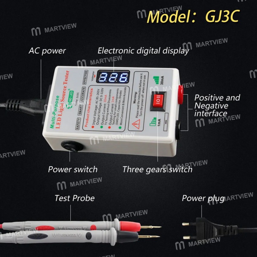 gj3c 0-320v-output-smart-fit-voltage-led-backlight-intelligent-tester-5