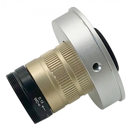 7X-80X Wide Angle Large Field of View High Depth of Field Lens for C-Interface CCD Camera