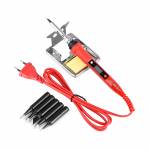 JCD 908S 80W LCD Adjustable Temperature Solder Welding Electric Soldering Iron with Soldering Iron T