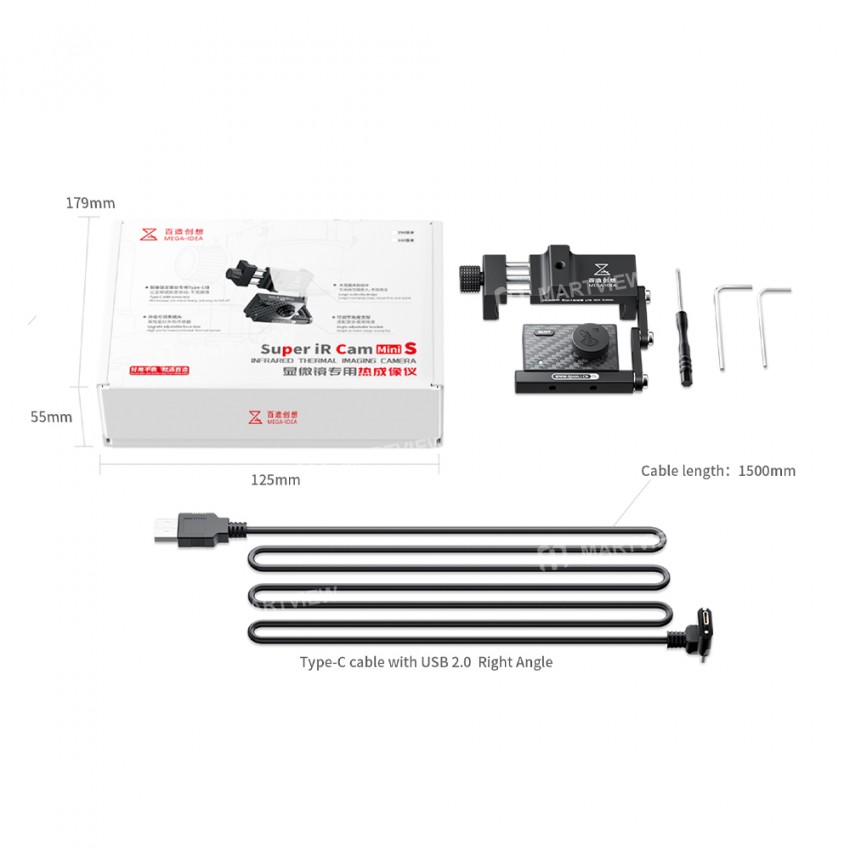 mega idea-super-ir-cam-mini-s-microscope-infrared-thermal-imaging-camera-8