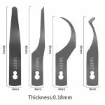 BST-69A+ 4-in-1 CPU IC Chip Glue Remover Knife Set for BGA Chip Disassembly Rework