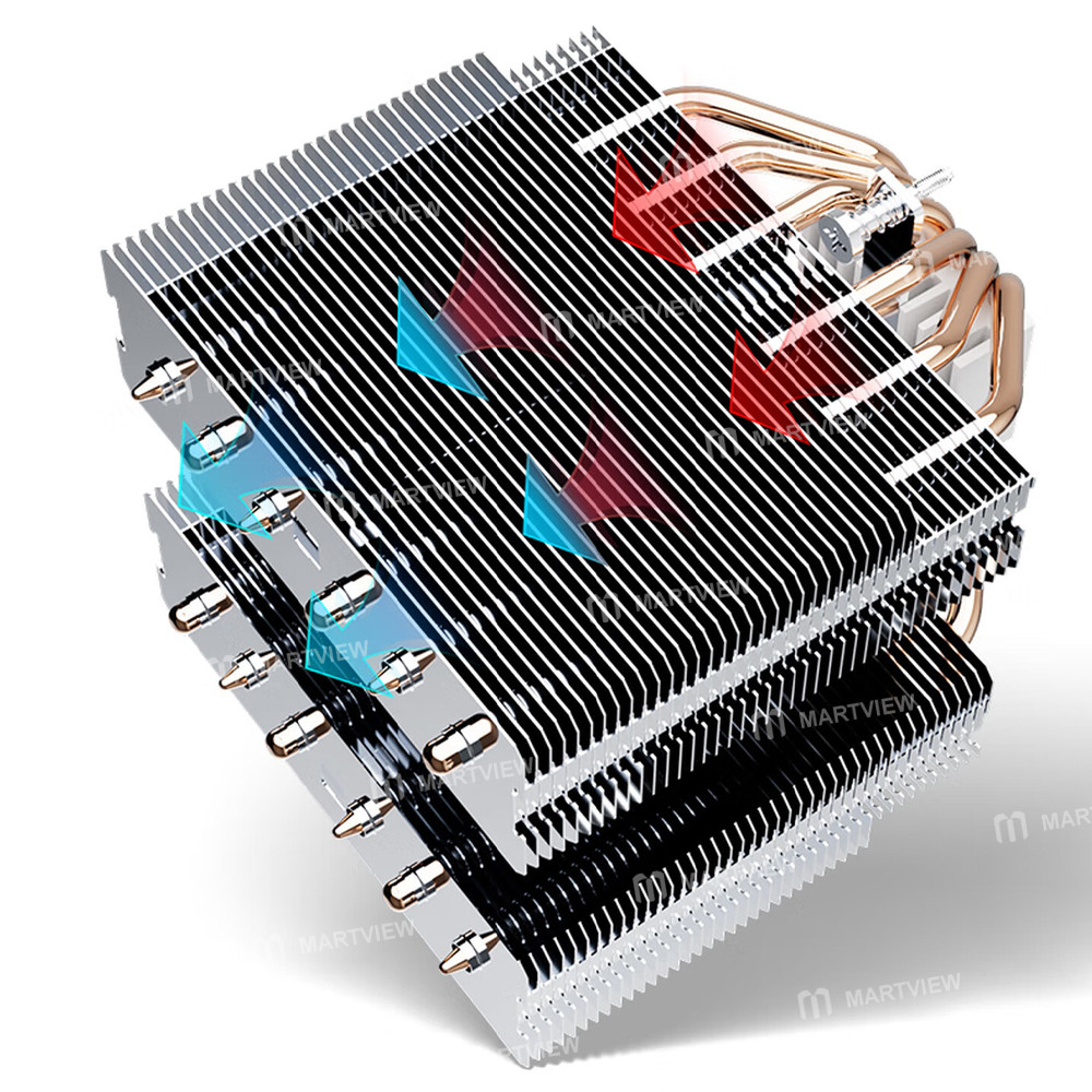 great wall-shanhe-s600-6-heatpipe-dual-fan-cpu-tower-air-radiator-for-intel-lga1200-1700-amd-am4-am5