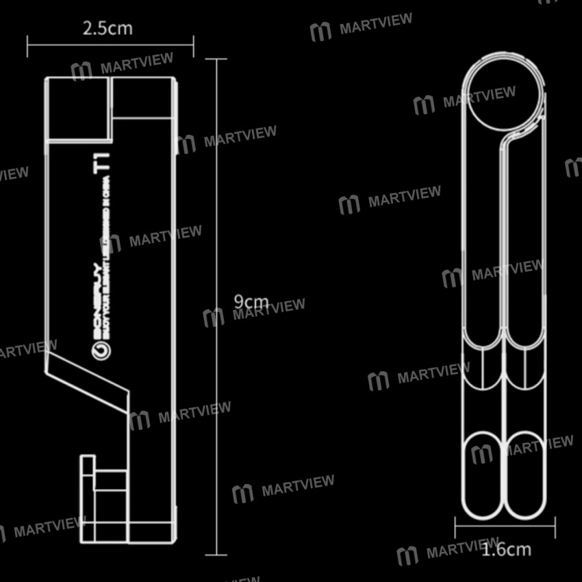 T1 Mini Portable Folding Aluminum Universal Phone Holder