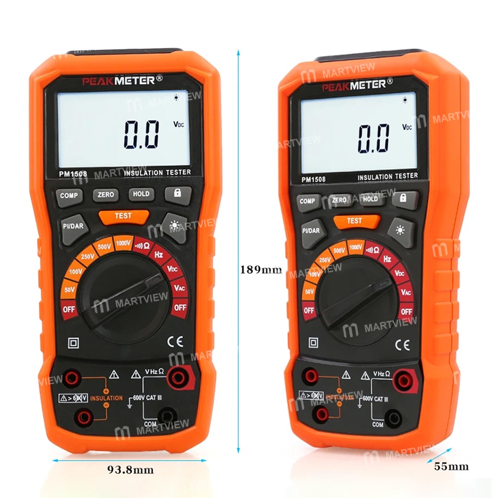 peakmeter pm1508-handheld-100g-high-precision-insulation-resistance-tester-9