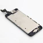Replacement OEM iPhone 5c LCD with spareparts home button earphone camera etc black