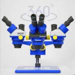 Mechanic MOS260 / MOS300 6X-45X Binocular / Trinocular 360° Rotate HD Stereo Microscope