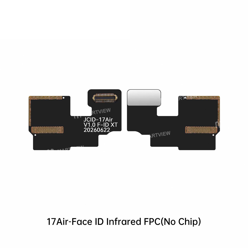 jcid face-id-dot-matrix-infrared-fpc-flex-cable-no-chip-for-iphone-14-to-17-full-series-16
