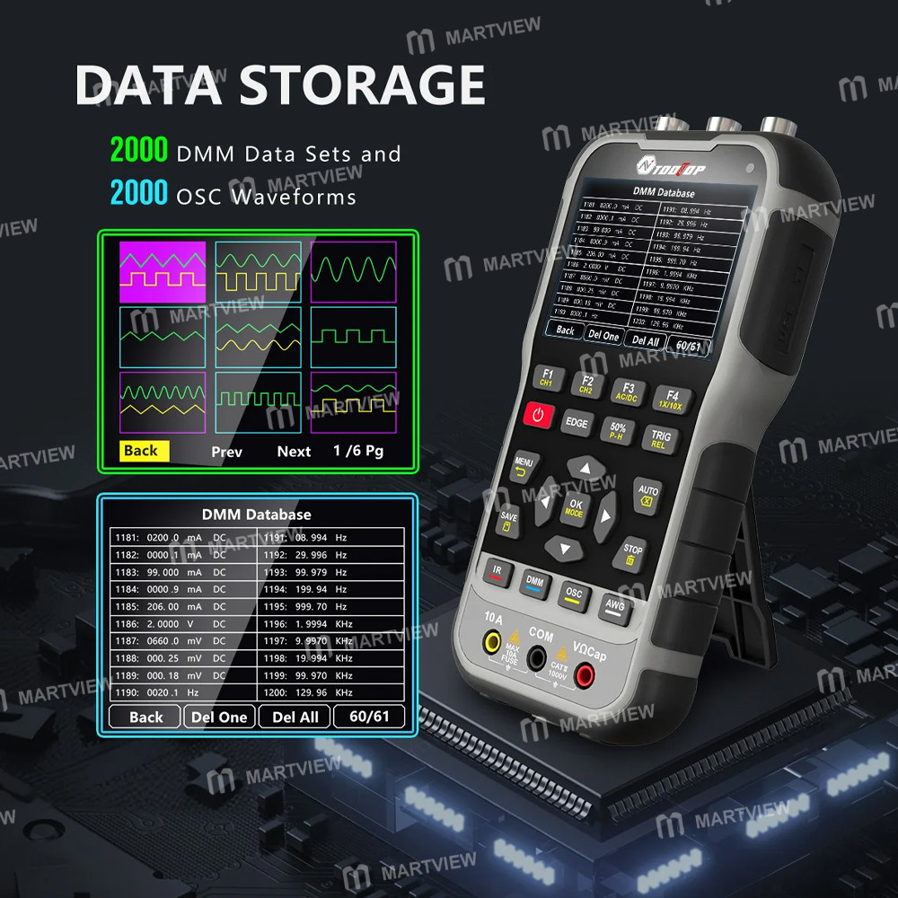 tooltop th201-4-in-1-thermal-imaging-dual-channel-oscilloscope--multimeter--signal-generator-18