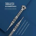 E-fixit S2 Steel Bit Porous Screwdriver for iPhone Android Mobile Phone Disassemble Repair