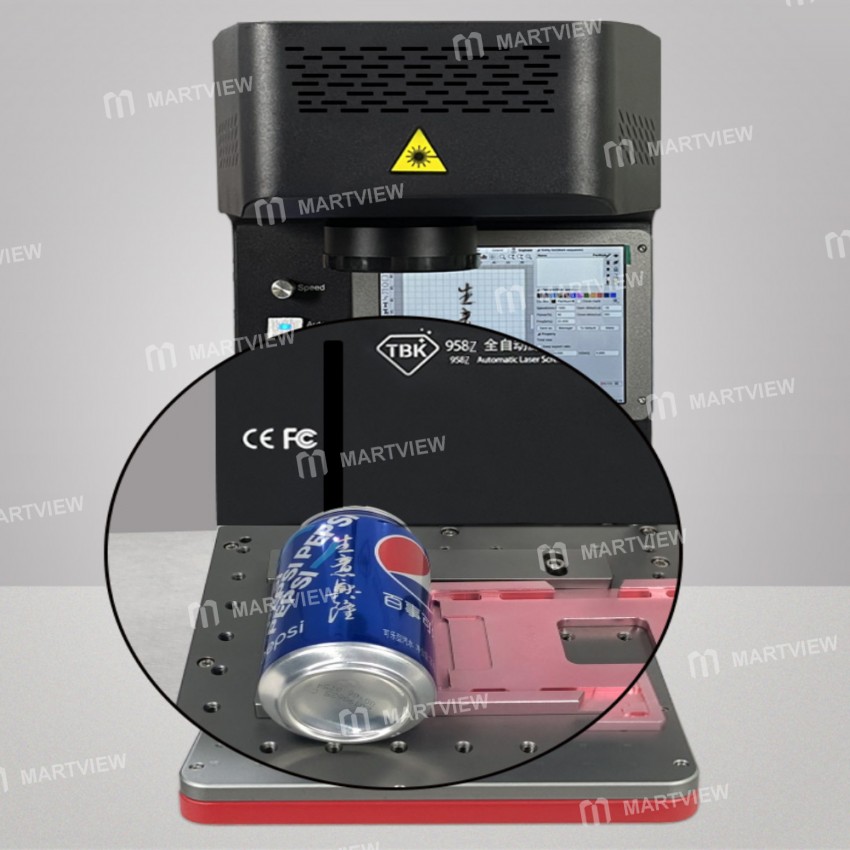 TBK958Z Ultraviolet Laser Screen Dismantling Laser Cutting Engraving and Marking Machine