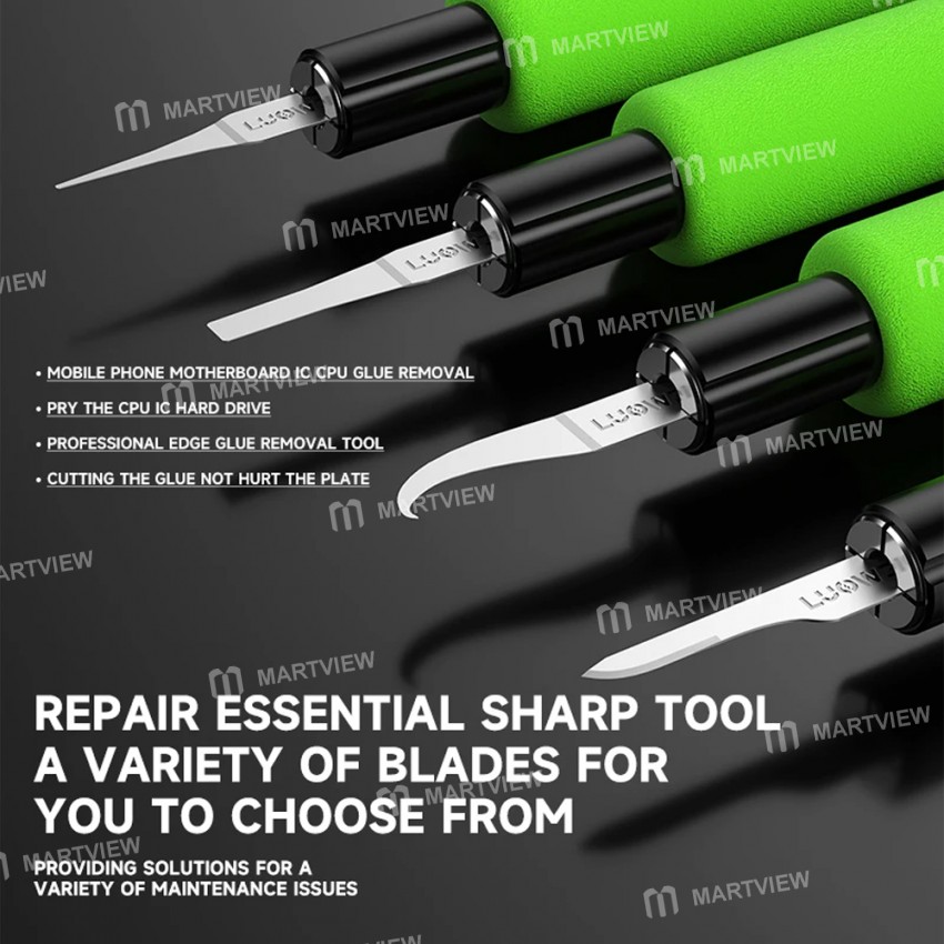 luowei lw-k1s-4-in-1-high-toughness-high-carbon-pry-blade-set-for-motherboard-ic-cpu-glue-removal-3