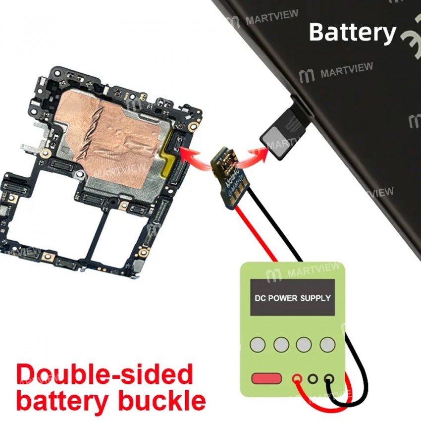 jtx double-sided-battery-buckle-for-iphone-8-15pm-huawei-mate-30-40-50-series--meizu-6