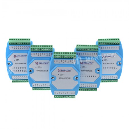 WP8026ADAM-16DI Digital Input Module / Optocoupler Isolated for RS485 Modbus RTU Communication