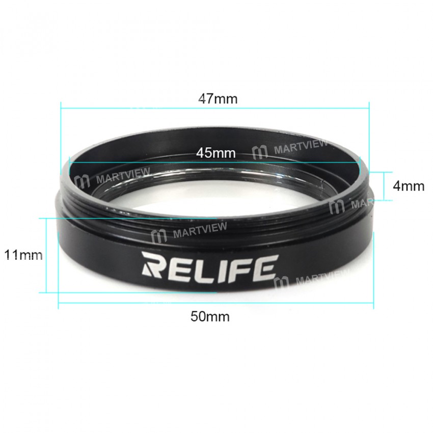 Relife M-25 Dustproof Anti-Smoke Protective Lens for Microscope Repair