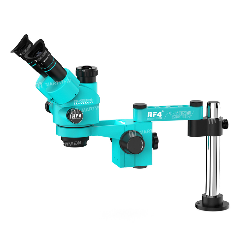 rf4 rf-6558pro-fo18-65-58x-trinocular-stereo-microscope-with-fo18-swing-arm-stand-1