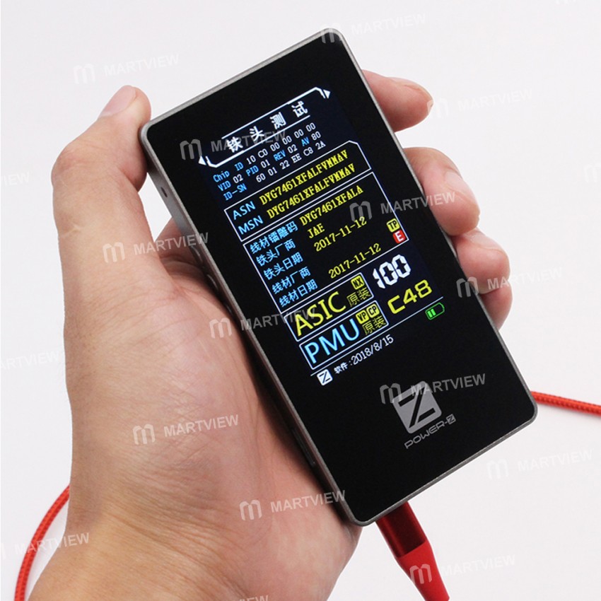 Power-Z MF001 MFi Cable Tester for Apple Data Cable/Voltage Current/Transformer Test