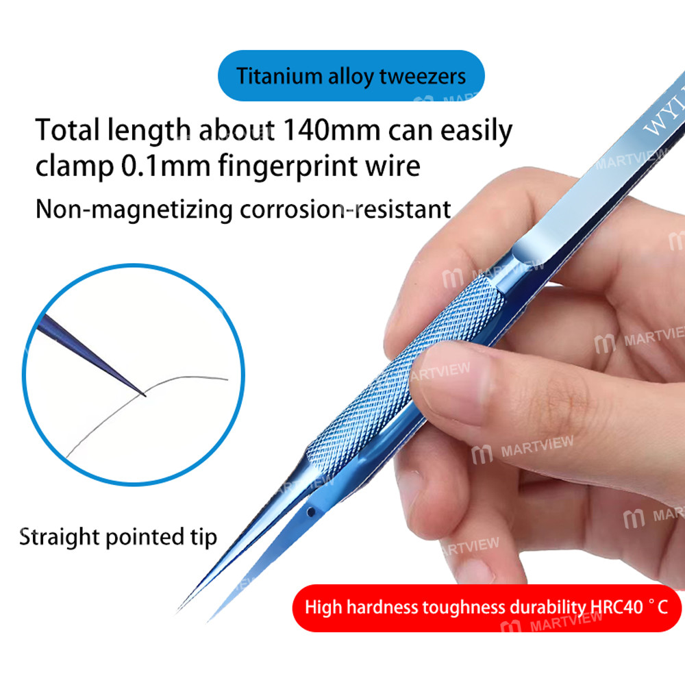 wylie anti-magnetic-anti-rust-001mm-fine-flying-wire-titanium-alloy-tweezers-3