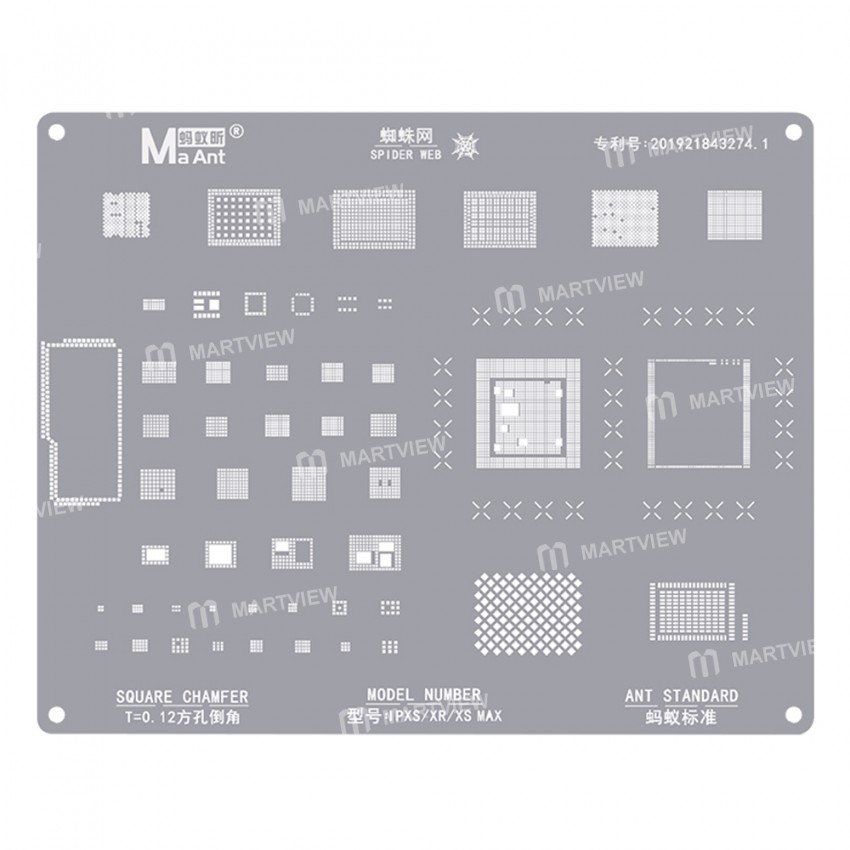 aant 9-in-1-square-hole-012mm-bga-reballing-stencil-set-for-iphone-6-to-14pro-max-10