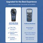 sunshine dt-24r-true-rms-smart-color-screen-rotary-dial-multimeter-with-ncv-live-temp-test-9