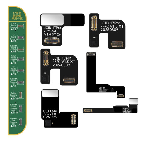 JCID Front / Ultra Wide Angle Camera Flex Cable & Repair Adaptor for iPhone 17 Series - Tag-on Type