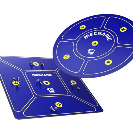 Mechanic SCR Portable Magnetic Screws Storage Mat Set