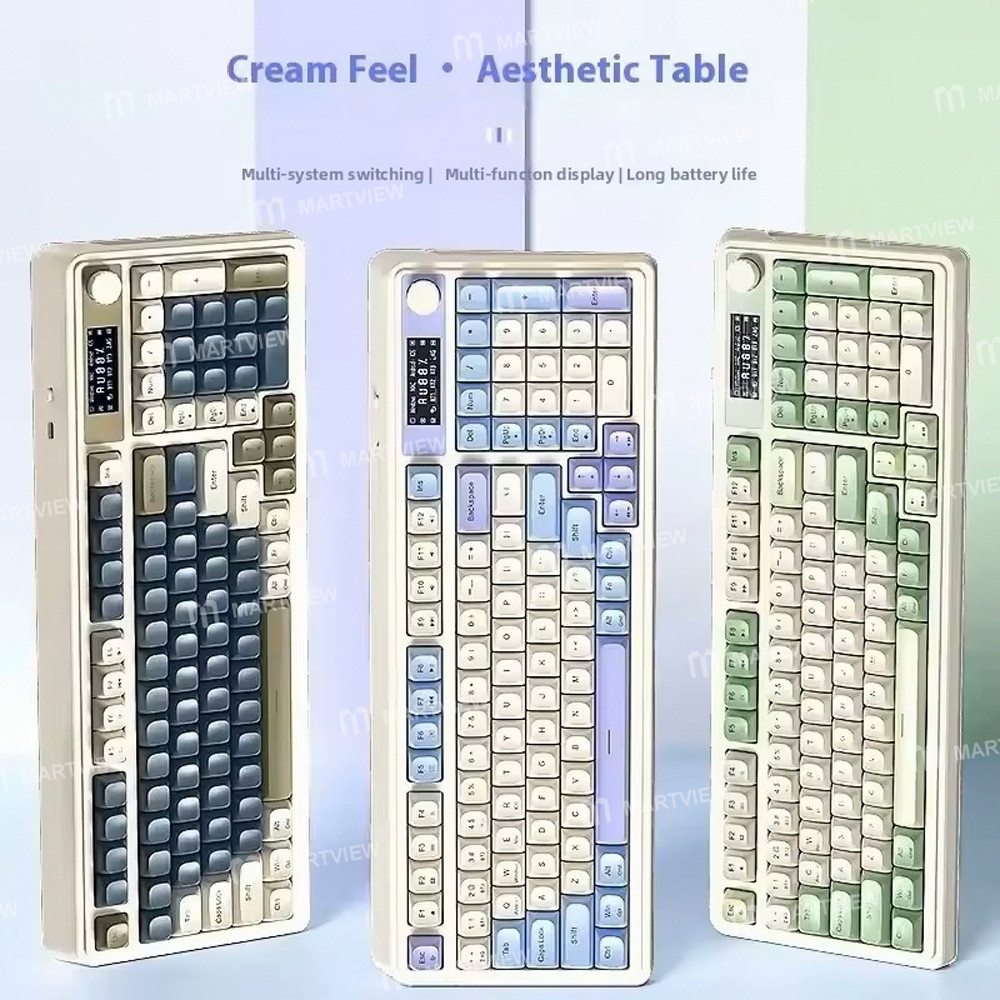 aula s99pro-bluetoothtype-c-wired24g-wireless-rgb-keyboard-with-digital-display-screen-2