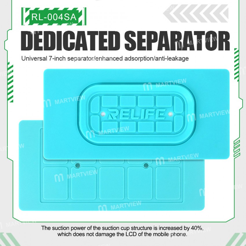 Relife RL-004SA 7-inch Resistant High-Temperature Universal Non-slip Silicone Pad